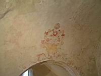 Nieigles, Eglise romane, Fresque, Vase Medicis avec bouquet.jpg